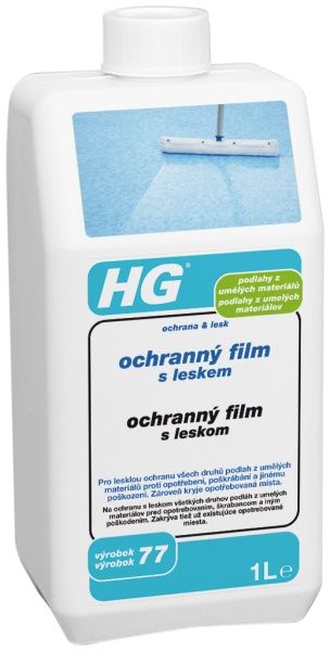 HG Ochranný film s hedvábním leskem pro podlahy z umělých materiálů 1 L