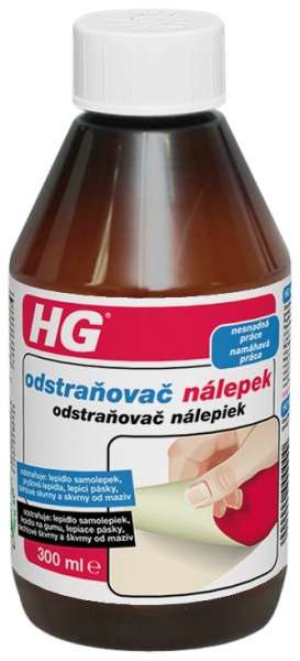 HG Odstraňovač nálepek 300 ml