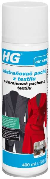 HG Odstraňovač pachů z textilu 400 ml 1