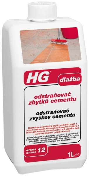 HG Odstraňovač zbytků cementů 1 L