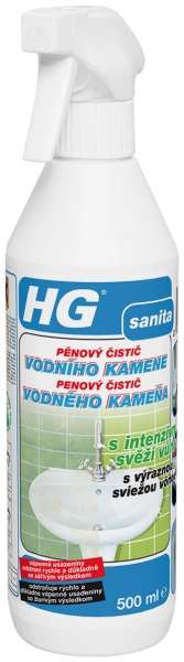 HG Pěnový čistič vodního kamene s vůní 500 ml HG Pěnový čistič vodního kamene s vůní 500 ml