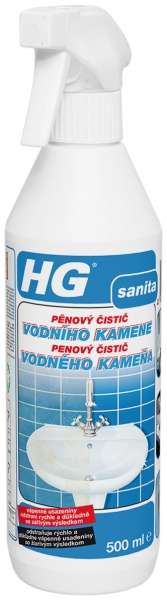 HG Pěnový čistič vodního kamene 500 ml