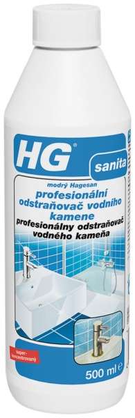 HG profesionální odstraňovač vodního kamene 500 ml HG profesionální odstraňovač vodního kamene 500 ml