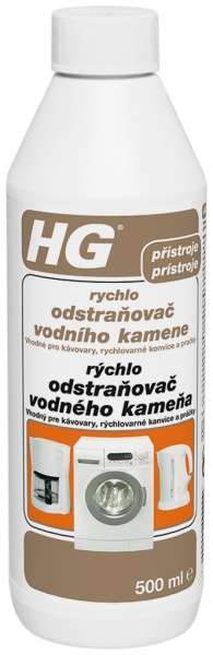 HG Rychloodstraňovač vodního kamene 500 ml HG Rychloodstraňovač vodního kamene 500 ml