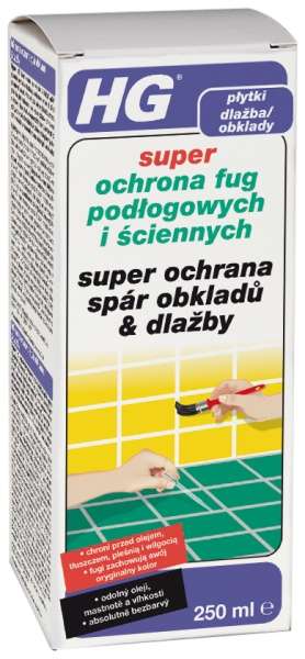 HG Super ochrana spár obkladů a dlažby 250 ml 1