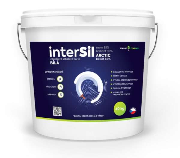 InterSIL Artic * Silikátová interiérová barva. 1 InterSIL Artic * Silikátová interiérová barva. 1