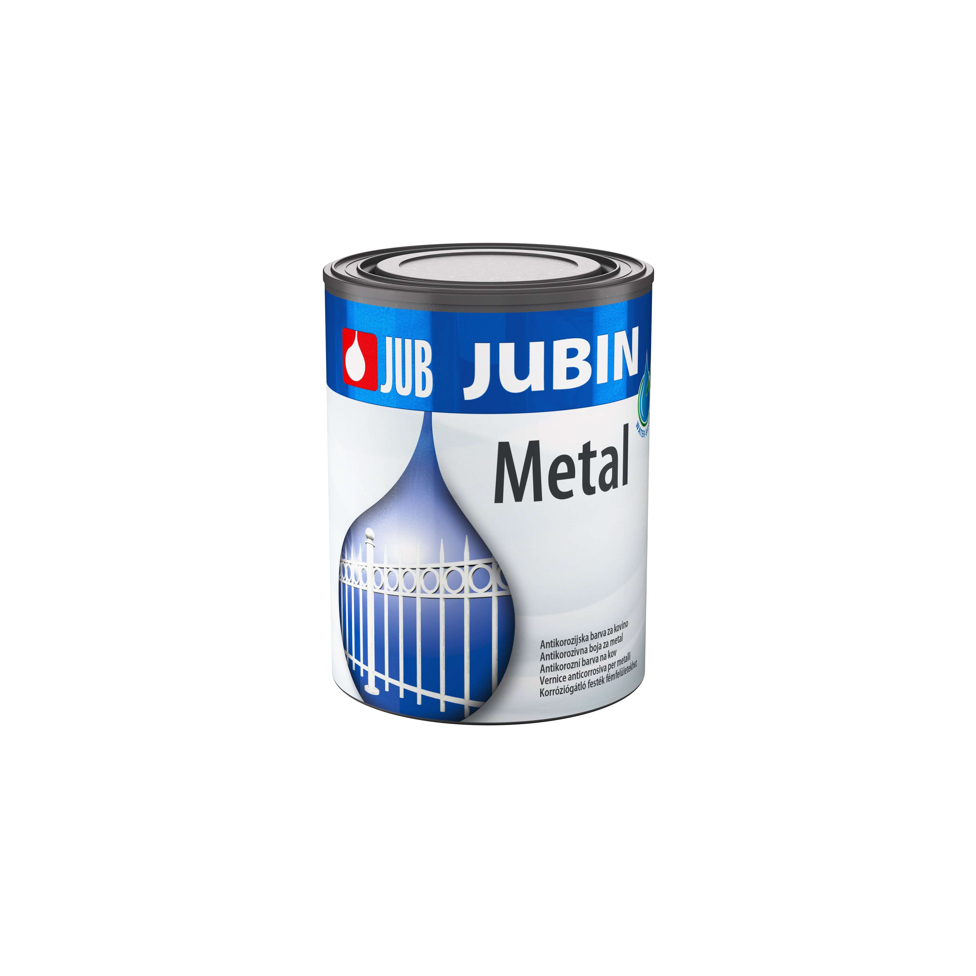 Jub Jubin Metal * Akrylátová antikorozní barva na kov. 1