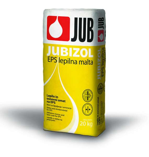 Jub Jubizol EPS lepicí malta 20 kg * Lepidlo a základní omítka. 1