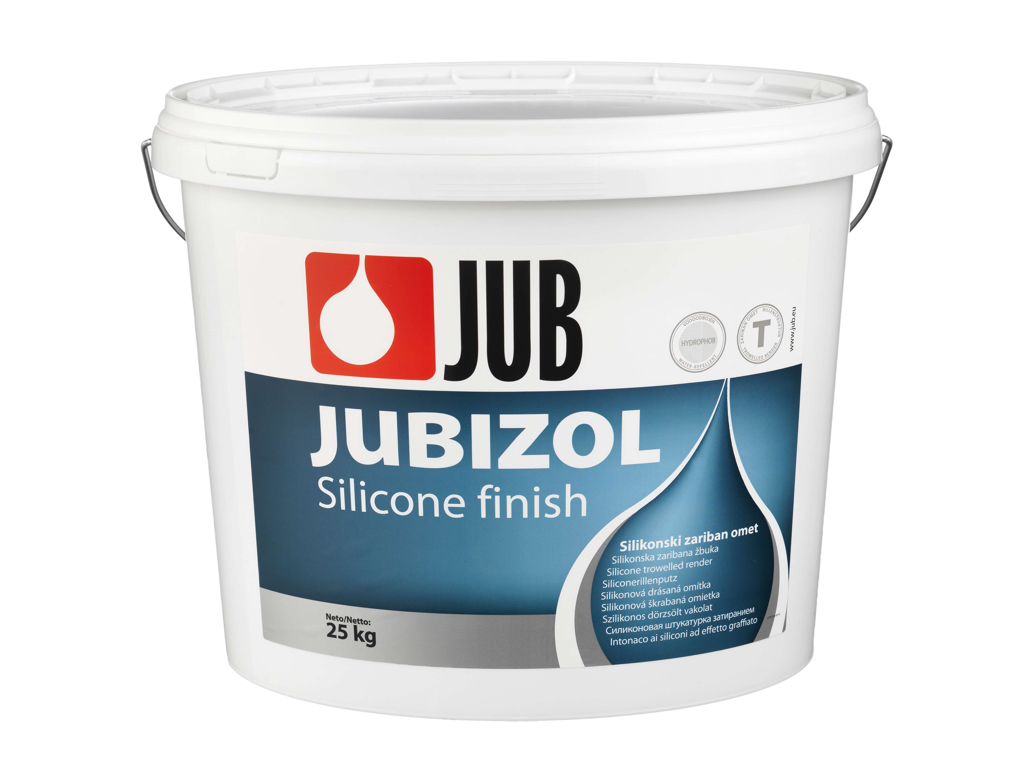 Jub Jubizol Silicone finish T 2,0 bílá 25 kg * Silikonová drásaná omítka. 1 Jub Jubizol Silicone finish T 2,0 bílá 25 kg * Silikonová drásaná omítka. 1