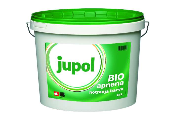 Jub Jupol Bio vápenná malířská barva * Vápenná malířská barva se silným desinfekčním účinkem. Jub Jupol Bio vápenná malířská barva * Vápenná malířská barva se silným desinfekčním účinkem.