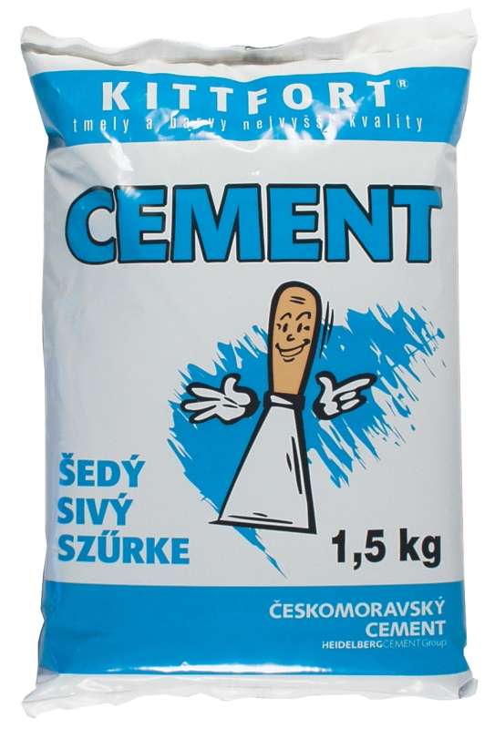 Kittfort Cement šedý 1,5 kg