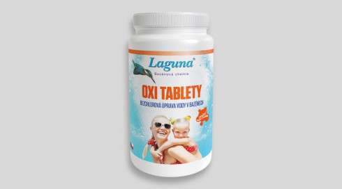 Laguna Oxi tablety Mini 1 kg * Bezchlorová úprava vody. 1 Laguna Oxi tablety Mini 1 kg * Bezchlorová úprava vody. 1