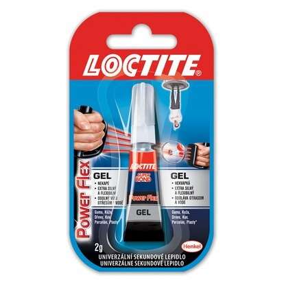 Loctite Super Bond Gel 2 g * Univerzální sekundové lepidlo ve formě gelu.