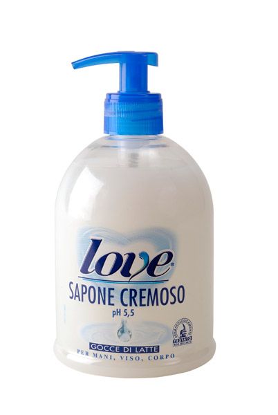 Love Sapone Latte * Tekuté mýdlo pH 5,5. Love Sapone Latte * Tekuté mýdlo pH 5,5.