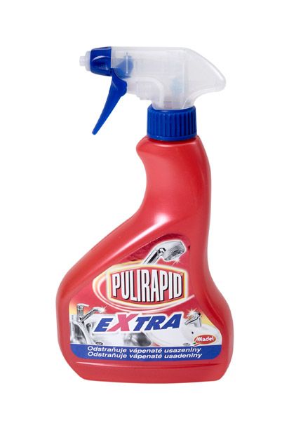 Pulirapid Extra 500 ml * Odstraňuje vodní kámen, rez a špínu. Pulirapid Extra 500 ml * Odstraňuje vodní kámen, rez a špínu.