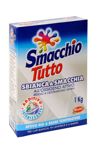 Smacchio Tutto Albotex 1 kg * Bělič a odstrňovač skvrn z odolných látek.