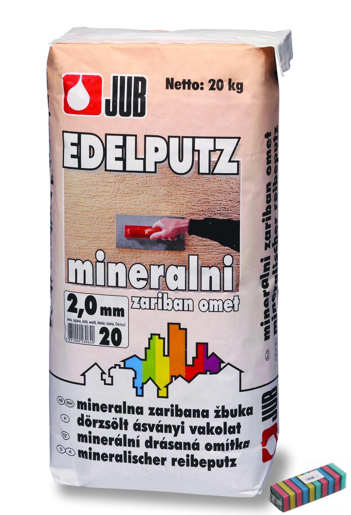 Jub Minerální drásaná omítka 2,0 bílá 20 kg 1 Jub Minerální drásaná omítka 2,0 bílá 20 kg 1