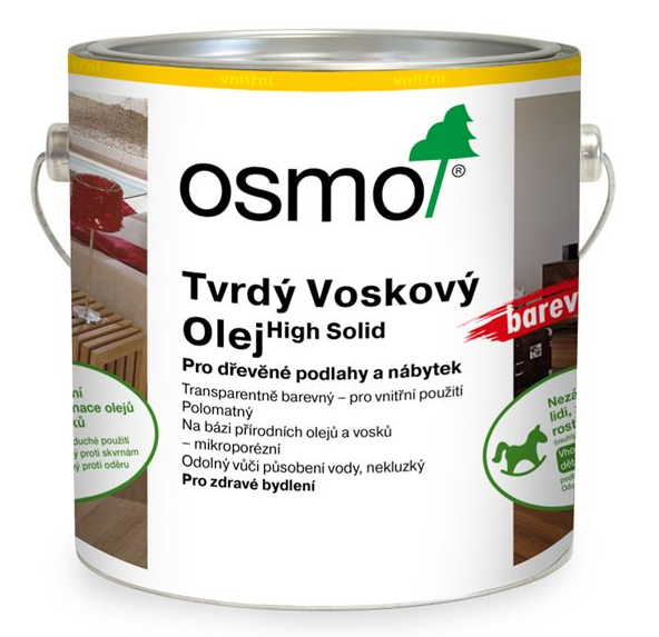 Osmo Tvrdý voskový olej barevný Osmo Tvrdý voskový olej barevný