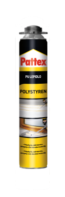 Pattex PU lepidlo na polystyren 750 ml * Pistolové lepidlo na polystyren. 1