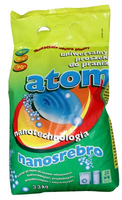 Prací prášek obsahující nano stříbro 3,3 kg Prací prášek obsahující nano stříbro 3,3 kg