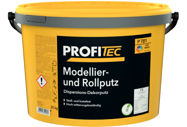 Profitec Modellier-und Rollputz * Jemná strukturální omítka P 781 Profitec Modellier-und Rollputz * Jemná strukturální omítka P 781