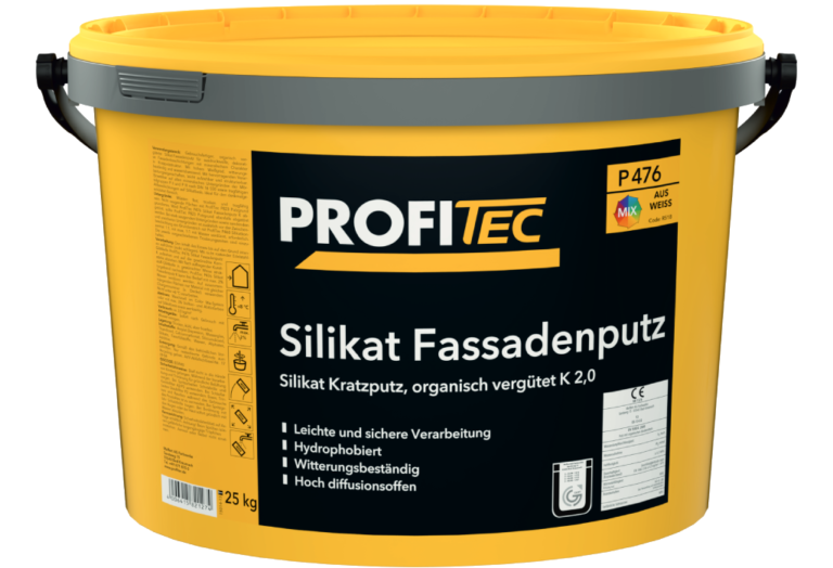 Profitec Silikat-Fassadenputz K * Silikátová škrábaná omítka P 476 Profitec Silikat-Fassadenputz K * Silikátová škrábaná omítka P 476