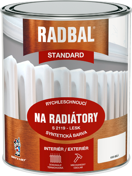 Radbal S 2119 * syntetická barva na radiátory 1