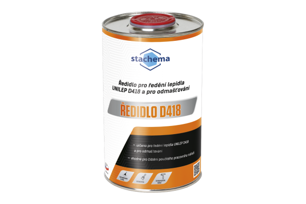 Ředidlo D418 * Ředidlo pro lepidlo Unilep D418 Ředidlo D418 * Ředidlo pro lepidlo Unilep D418