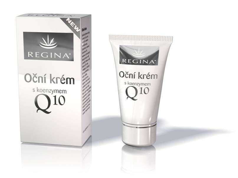 Regina Oční krém Q10 25 ml * Krém s Koenzymem Q10, balený v tubě. Regina Oční krém Q10 25 ml * Krém s Koenzymem Q10, balený v tubě.