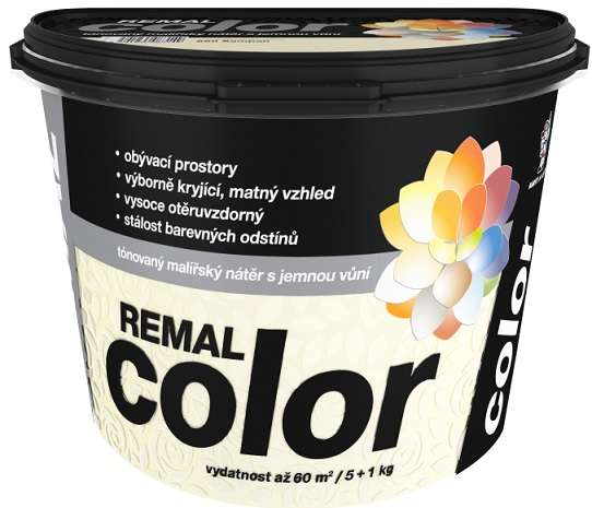 Remal Color * Natónovaný malířský nátěr s jemnou vůní ovoce.