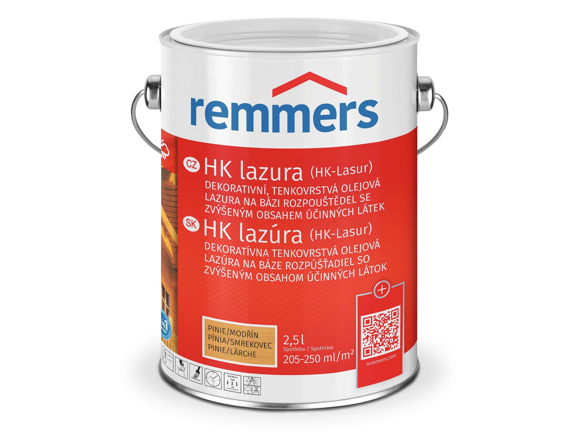 Remmers HK lazura * tenkovrstvá olejová lazura 1