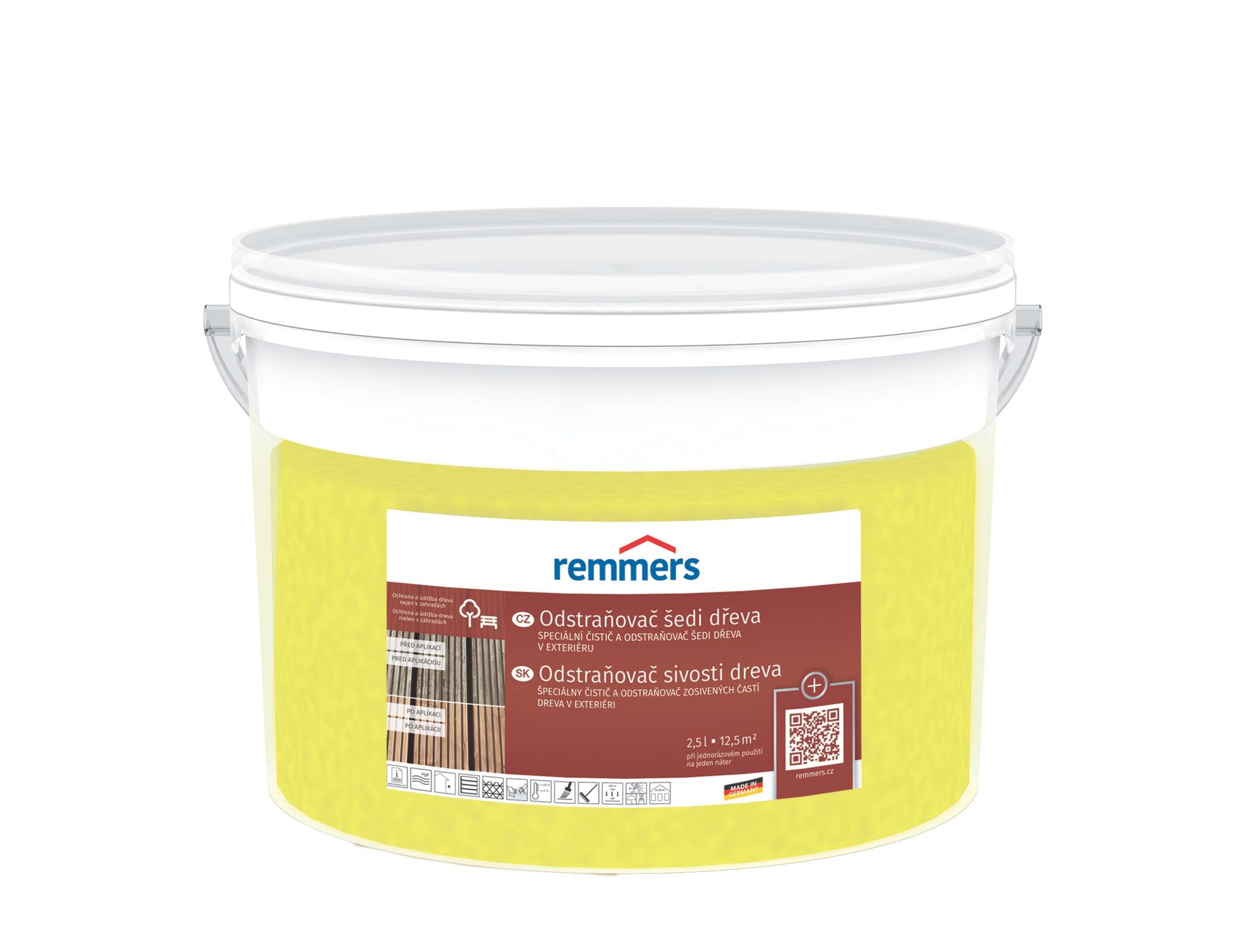 Remmers Odstraňovač šedi dřeva set 2,5 L * Holz-Entgrauer 1 Remmers Odstraňovač šedi dřeva set 2,5 L * Holz-Entgrauer 1