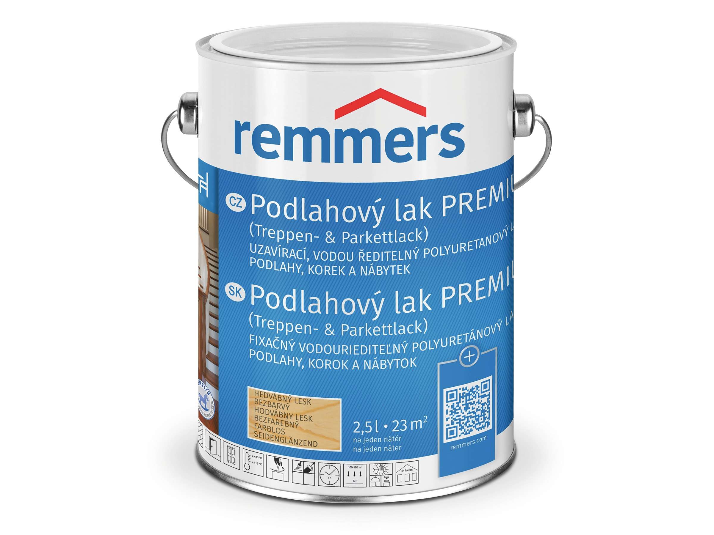 Remmers Podlahový lak PREMIUM * Remmers Aidol Treppen-Parkettlack 1