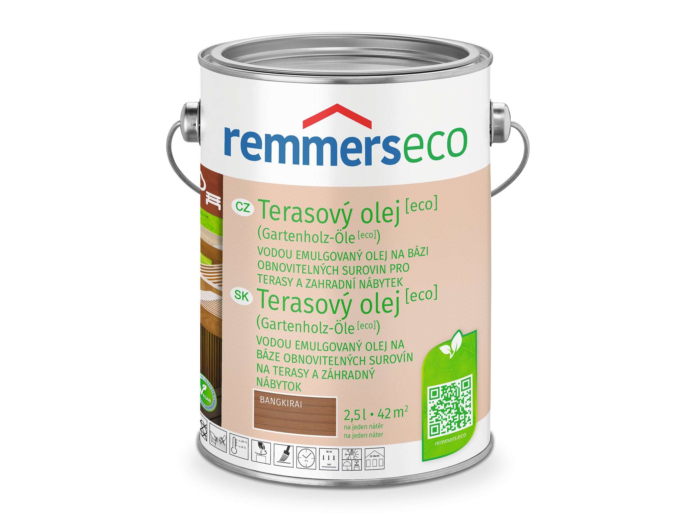 Remmers Terasový olej eco * Gartenholz-Öle eco 1