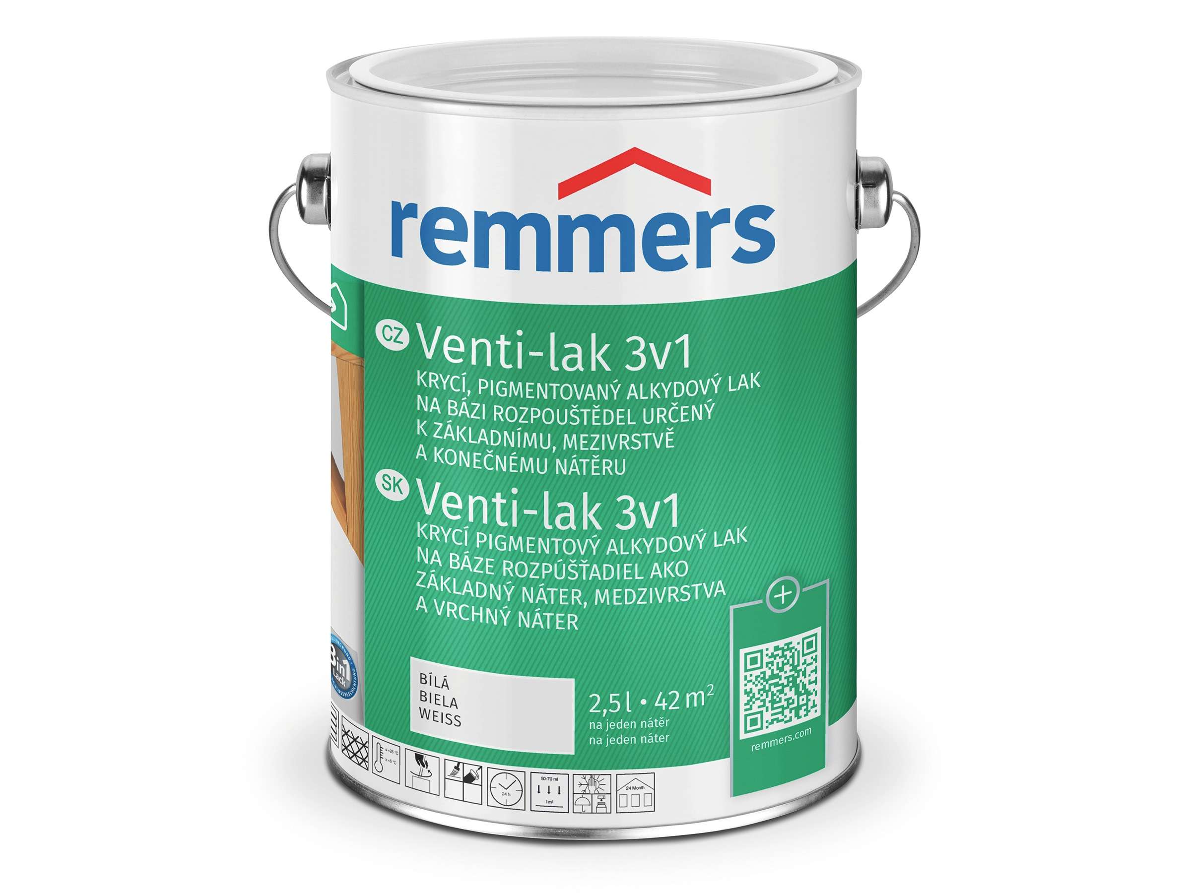 Remmers Venti - lak 3v1 * bezzákladový email na dřevo 1