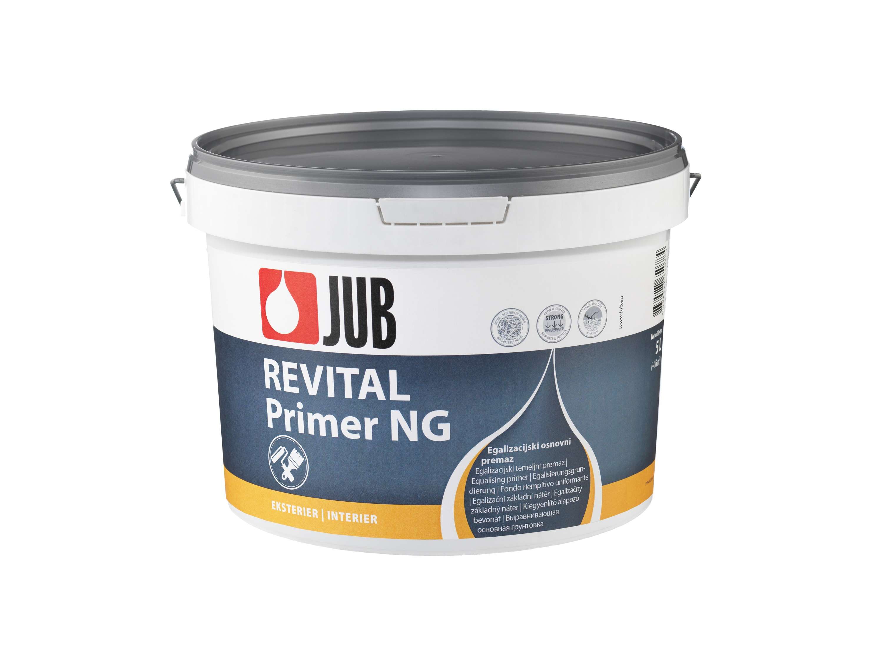 Jub Revitalprimer 5 L * Mikroarmovaný egalizační základní nátěr. 1 Jub Revitalprimer 5 L * Mikroarmovaný egalizační základní nátěr. 1