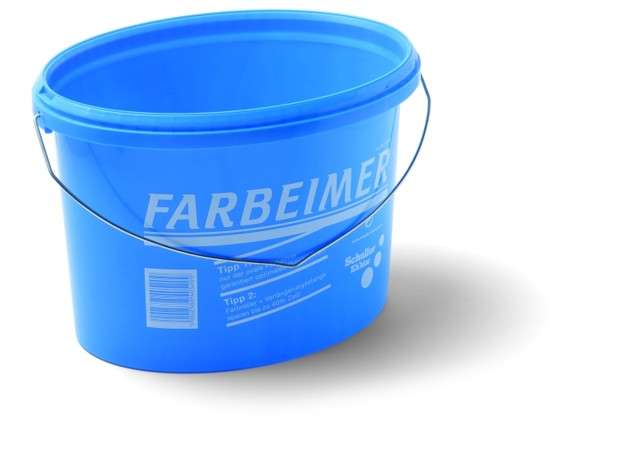 Kbelík na barvu oválný modý plast 12,5 L Kbelík na barvu oválný modý plast 12,5 L