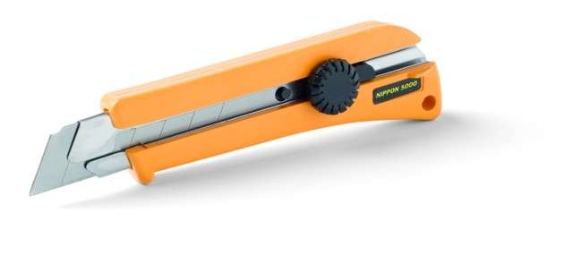 Nůž Nippon-Cutter 5000 25 mm * Odlamovací nůž pro všestranné použití. Nůž Nippon-Cutter 5000 25 mm * Odlamovací nůž pro všestranné použití.