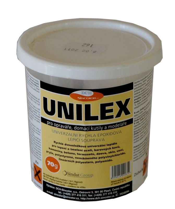 Unilex souprava-univerzální epoxidové lepidlo (s tvrdidlem AN 2609)