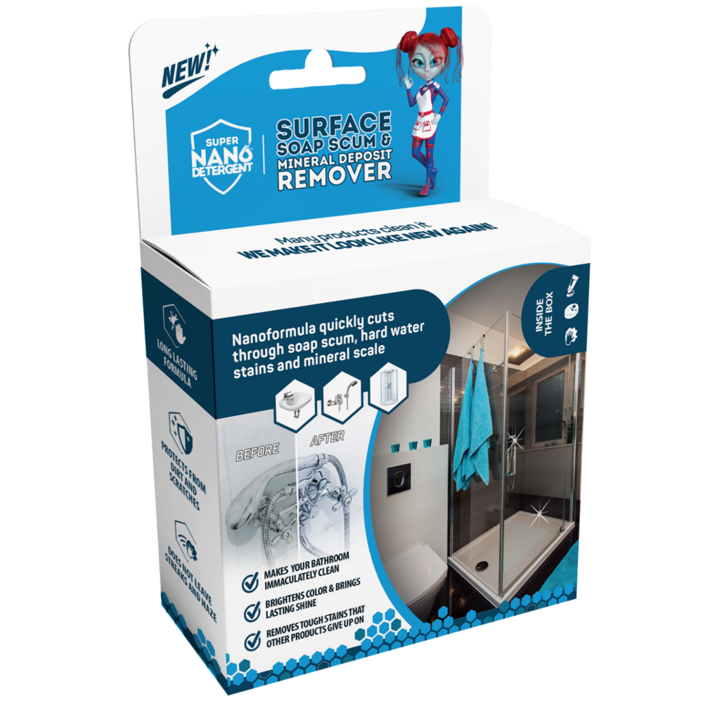 NANOPROTECH Surface Soap Scum Remover sada NANOPROTECH Surface Soap Scum Remover sada