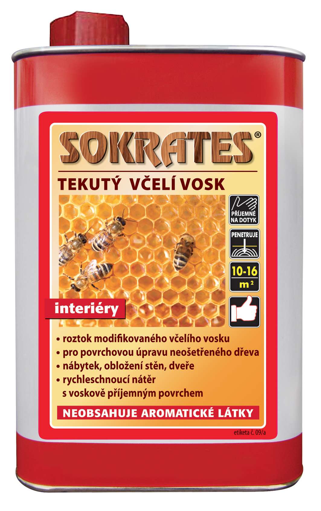 Sokrates Tekutý včelí vosk * Roztok včelího vosku pro aplikaci na dřevo. 1