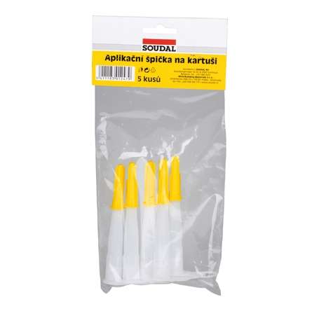 Soudal Sada špiček na kartuše 5 ks Soudal Sada špiček na kartuše 5 ks