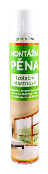 Green Line Montážní pěna trubičková 750 ml