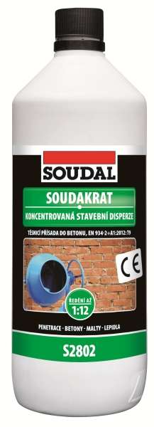 Soudal Soudakrat Koncentrovaná přísada * Koncentrovaná stavební disperze. 1