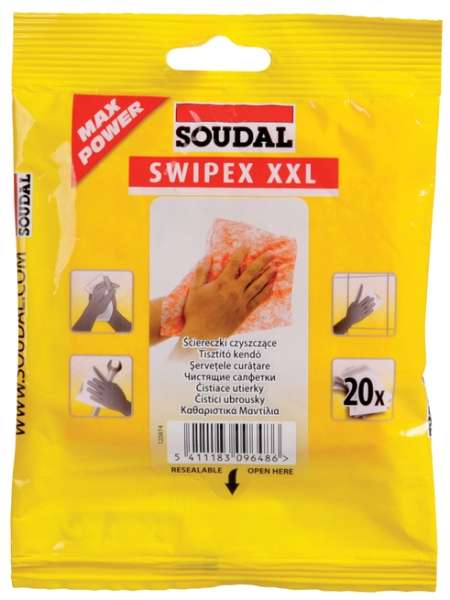 Soudal SWIPEX Čistící obrousky 20 ks