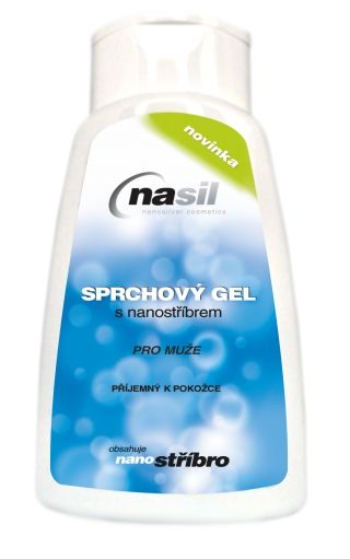 Sprchový gel NASIL obsahující nano stříbro pro muže 250ml1 Sprchový gel NASIL obsahující nano stříbro pro muže 250ml1