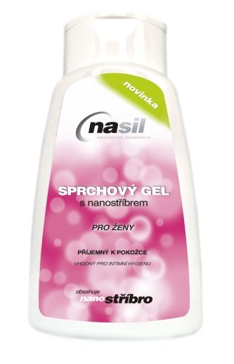 Sprchový gel NASIL obsahující nano stříbro pro ženy 250ml1