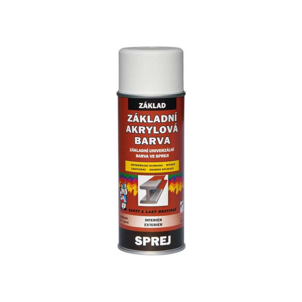 Základní akrylová barva ve spreji * Základní univerzální barva Základní akrylová barva ve spreji * Základní univerzální barva
