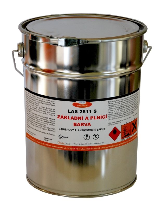 Syntetická bariérová mezivrstva LAS 2611 S 0110 (šedá), se železitou slídou 20kg