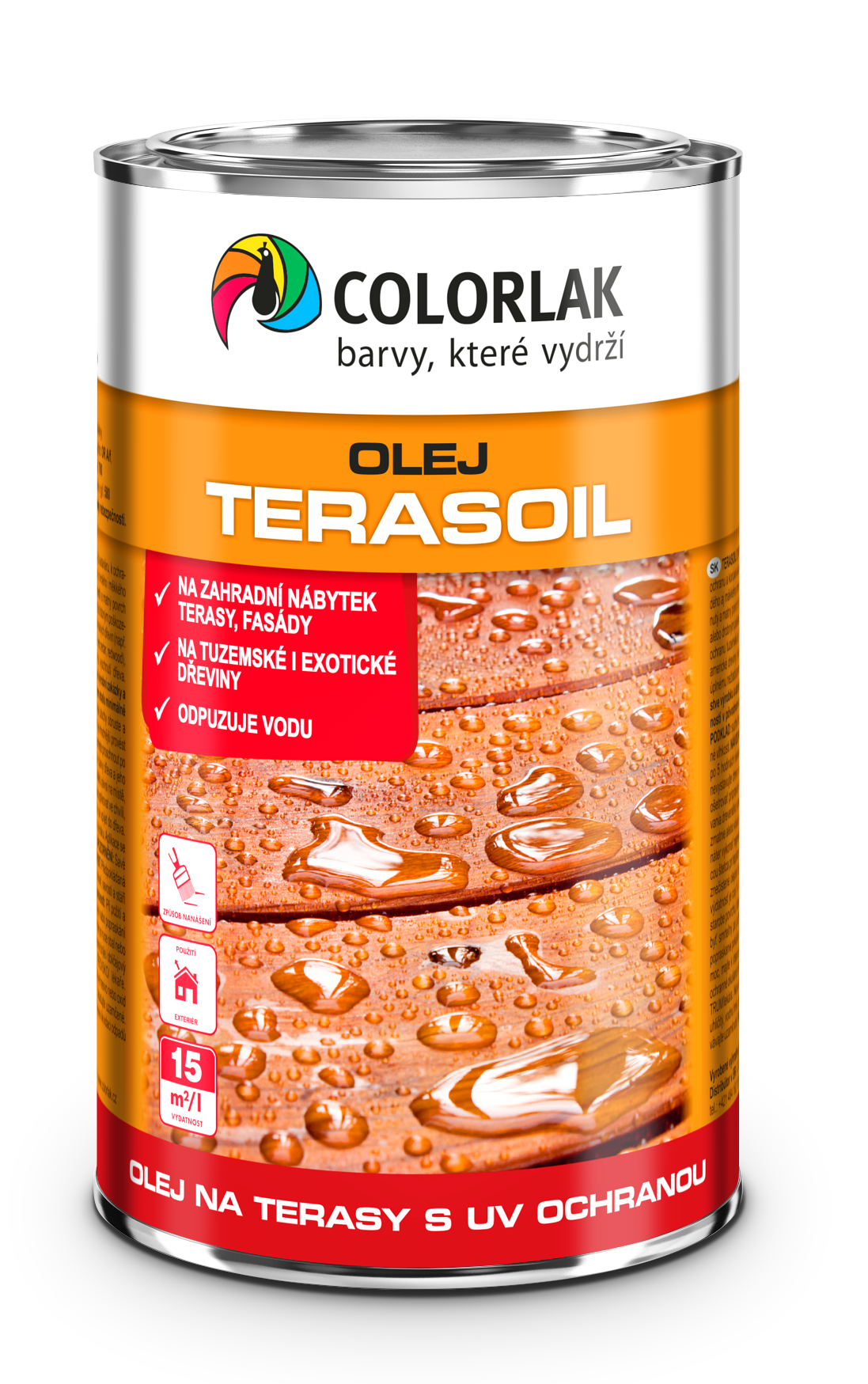 Colorlak Terasoil O1014 olej na terasy s UV ochranou 1 L Colorlak Terasoil O1014 olej na terasy s UV ochranou 1 L